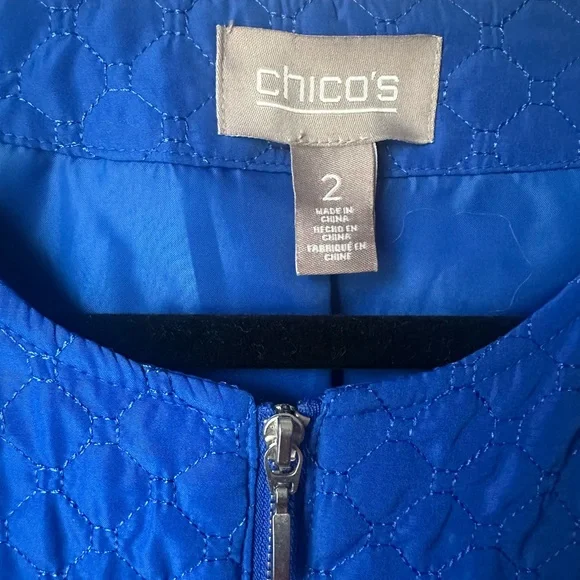 Chico’s Quilted Jacket - Picture 3 of 8